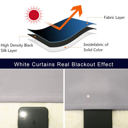 Light Grey Cafe Curtain