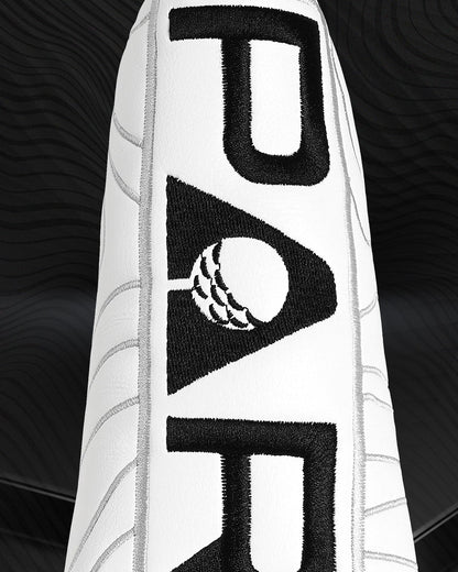 Golf Blade Putter Cover Headcover Club Protector Par Putter Head Covers Magnetic Bar Closure for Scotty Cameron Taylormade Odyssey White Color