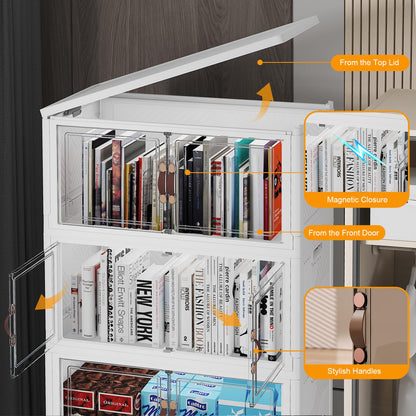 Stackable Storage Bins with Lid (3 Count)