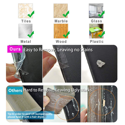 Edge Protector 100% Silicone Baby Proofing Thin Corner Guards