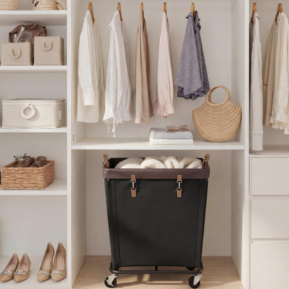 210L Laundry Basket with Wheels