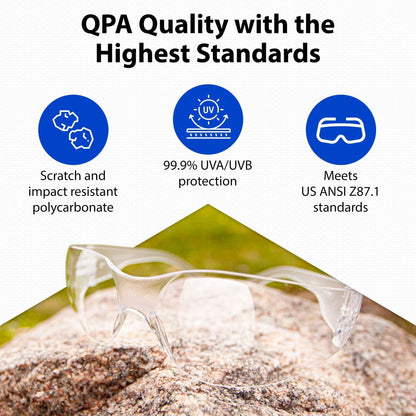 Quest Anti Fog Safety Glasses (144 Count)