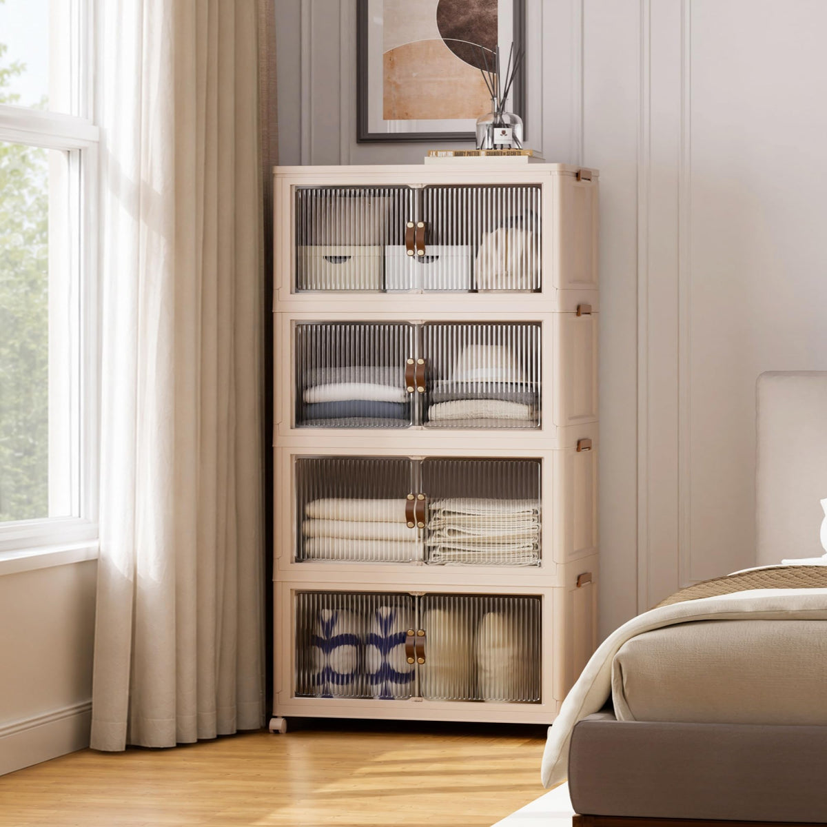 580Qt Stackable Storage Bins