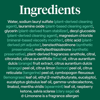 Hand Dish Liquid Yuzu Basil Rejuvenating 19 fl oz (19 Fl Oz)