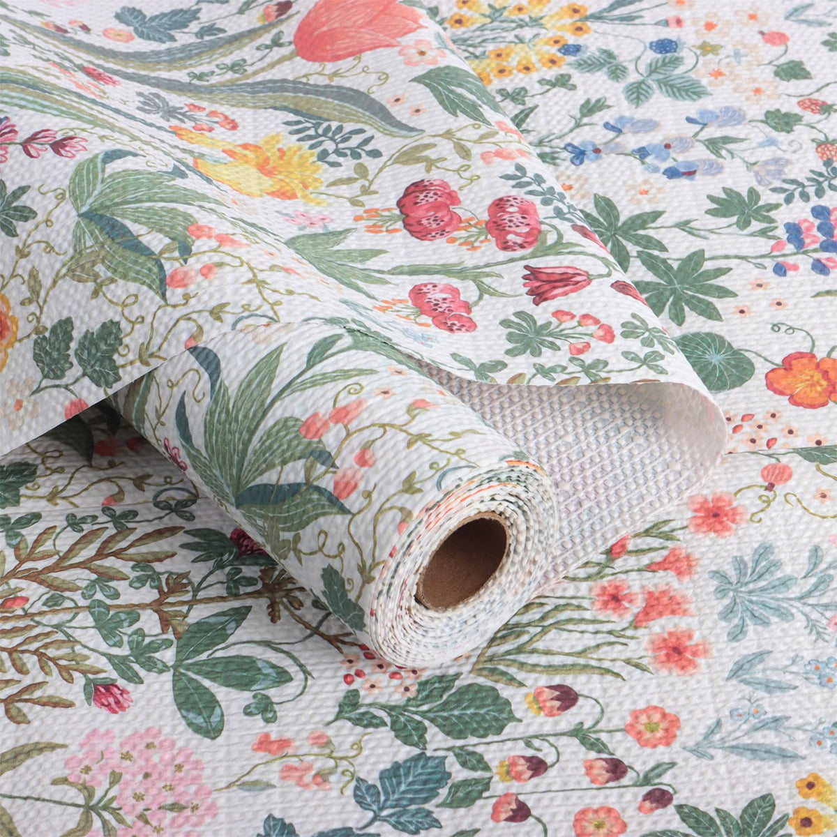 Floral Shelf Drawer Liners