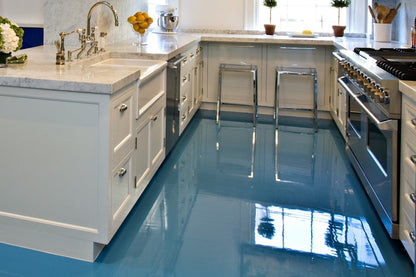 DB0001 Dynamic Blue Epoxy Resin Coating Made with Beautiful and Vibrant Pigments (96 Fl Oz)
