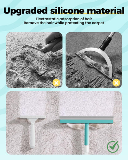Carpet Rake for Pet Hair Removal Tool