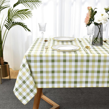 Classic Gingham Tablecloth Fabric