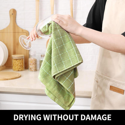 100% Cotton Terry Kitchen Towels (6 Count)