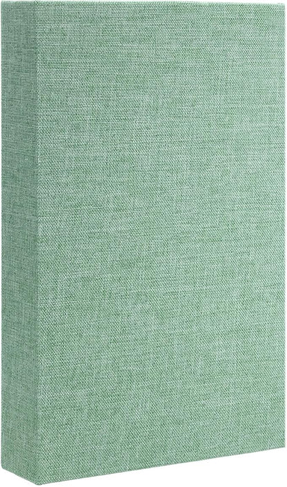 uxcell Decorative Books, 10.6 x 6.7 Linen Fake Books for Decoration Faux Decor Book for Modern Aesthetic Home Office Coffee Table Shelf Desktop Display, Green