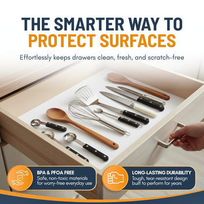 Shelf Liner Cabinet Liner for Shelves Non