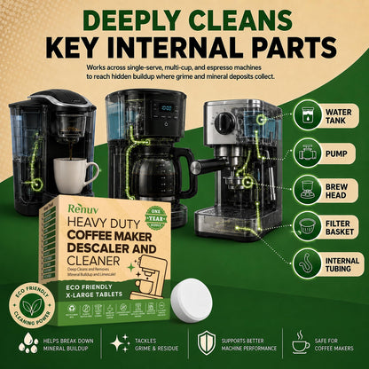 Dishwasher Cleaner + Coffee Maker Cleaner Bundle (24 Count)