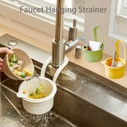 Faucet Hanging Sink Drain Basket