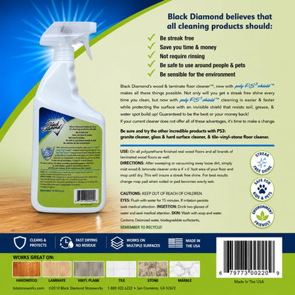 Wood & Laminate Floor Cleaner (32 Fl Oz)
