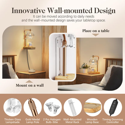 Candle Warmer Lamp with Timer Dimmer