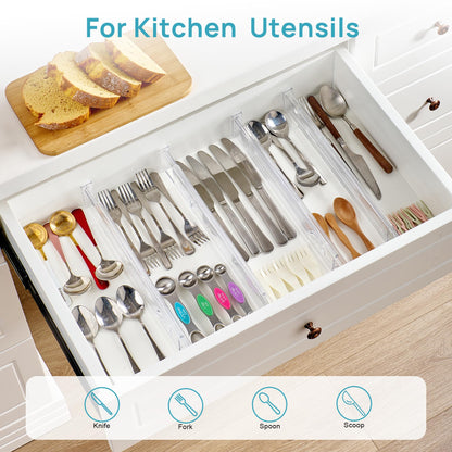 2.36" Short Upgrade Drawer Dividers 12.8" (4 Count)