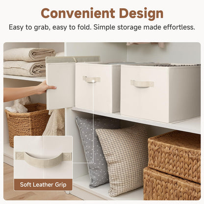 Closet Storage Bins (3 Count)