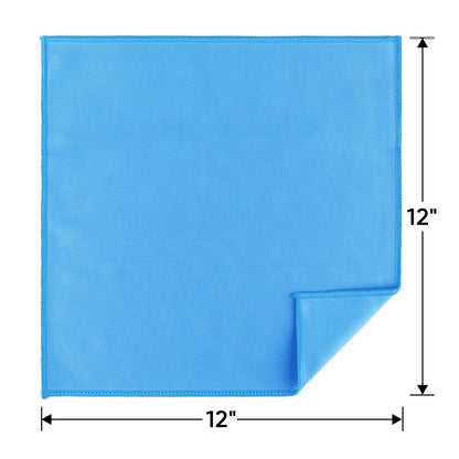 Microfiber Glass Cleaning Cloth 12 PK (12 Count)