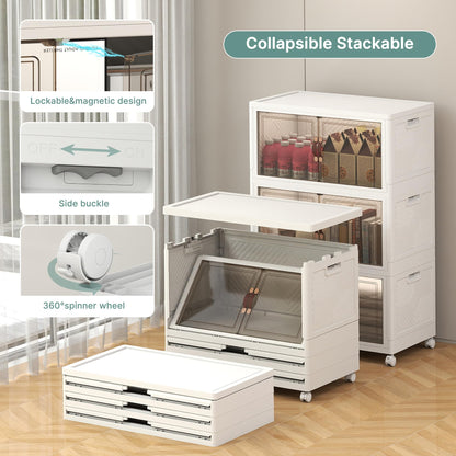 672QT Lockable Plastic Storage Bins