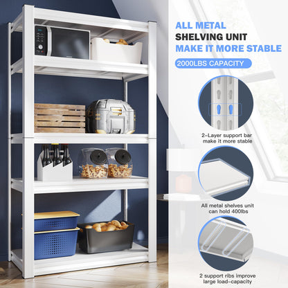 72''H Garage Shelving