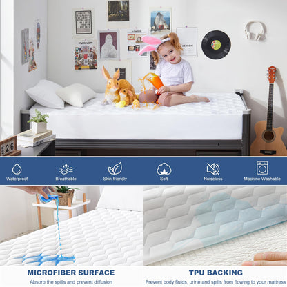 Twin XL Mattress Protector Waterproof