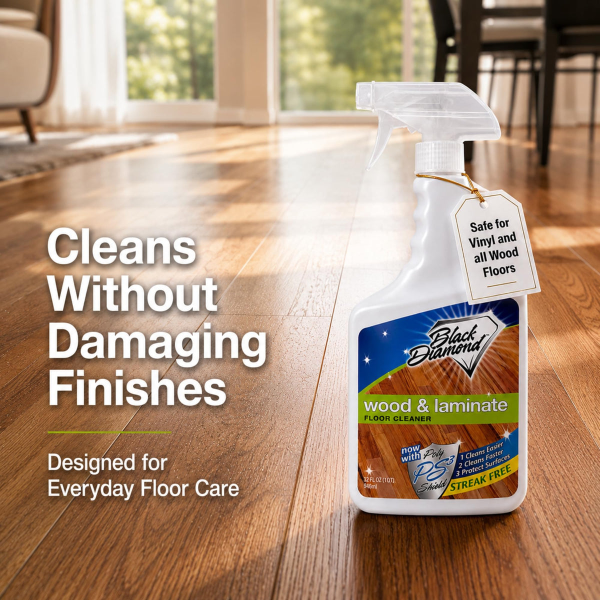 Wood & Laminate Floor Cleaner (32 Fl Oz)