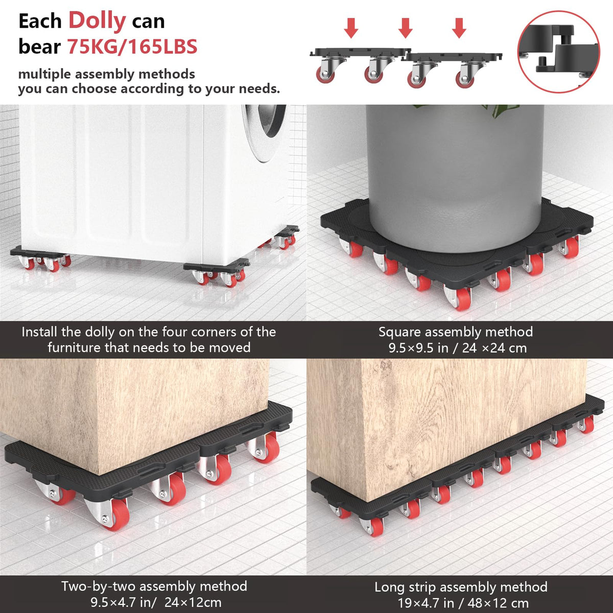 Furniture Mover with Wheels