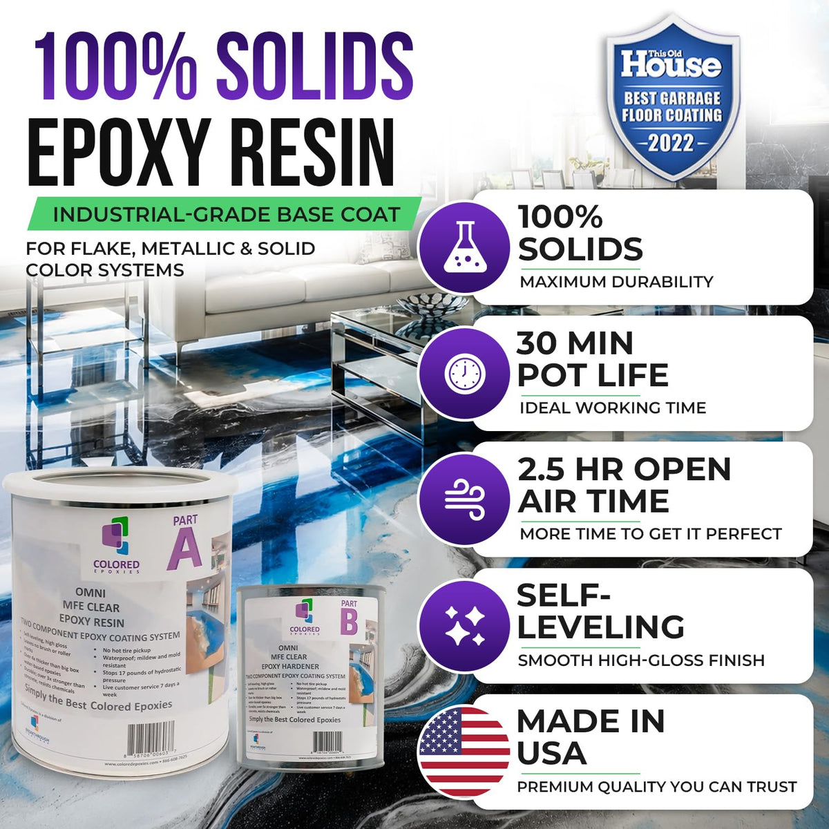 1038 Clear 1.5 Gallon Kit Resin and Hardener (128 Fl Oz)