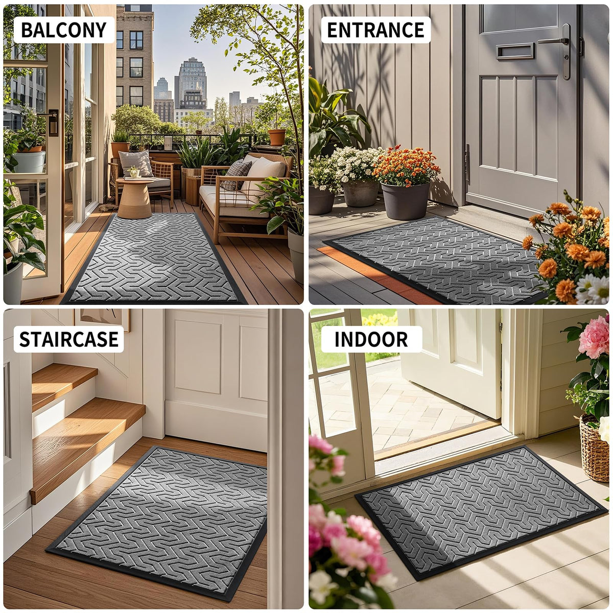 Large Door Mat Outside Entrance 47x32