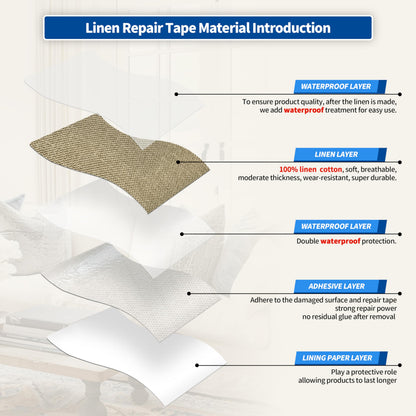 Linen Repair Patches