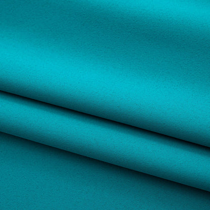 Teal Cafe Curtain 30 Inches Length (2 Count)