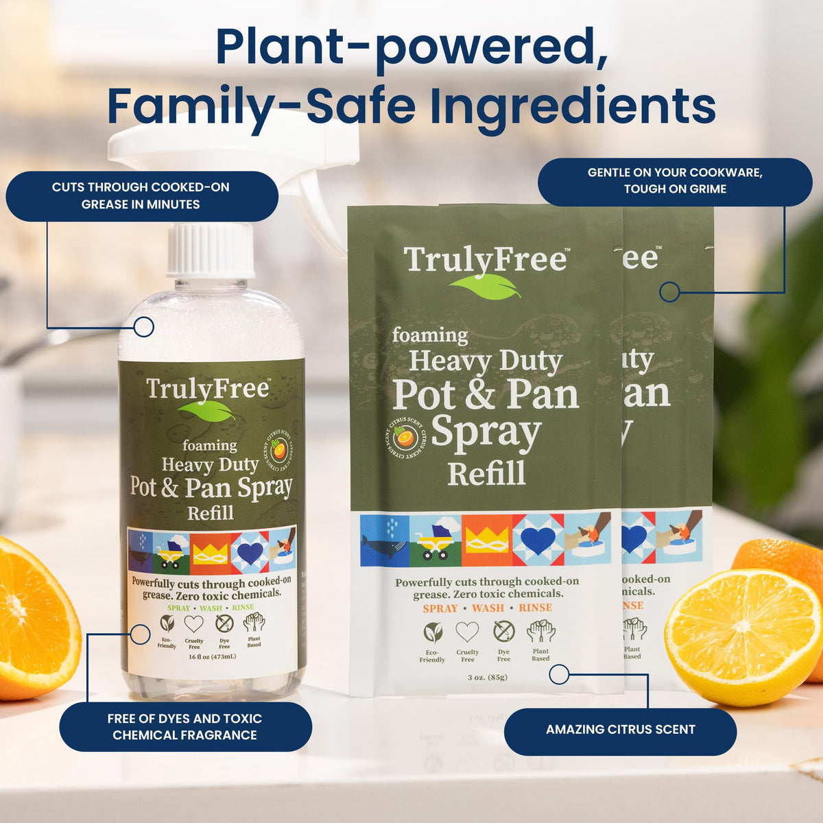 Heavy Duty Pot & Pan Spray (5.9966 Ounce)