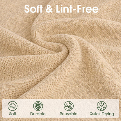 Microfiber Cleaning Cloth Roll (100 Count)