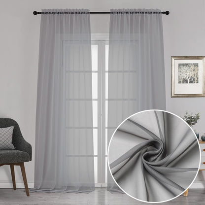 120 Inch Long Sheer Curtains for Bedroom