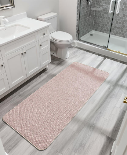 Bath Mat Ultra Thin Bathroom Runner Rugs (12 Sq Ft)