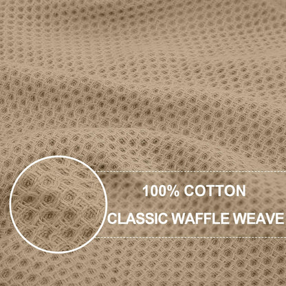 100% Cotton Oversized Waffle Weave Kitchen Towels 6 (6 Count)