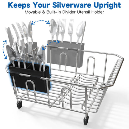 in Sink Dish Drying Rack