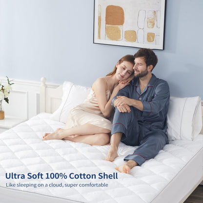 Twin Mattress Pad for College Dorm