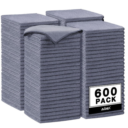 Microfiber Cleaning Cloth Grey (600 Count)