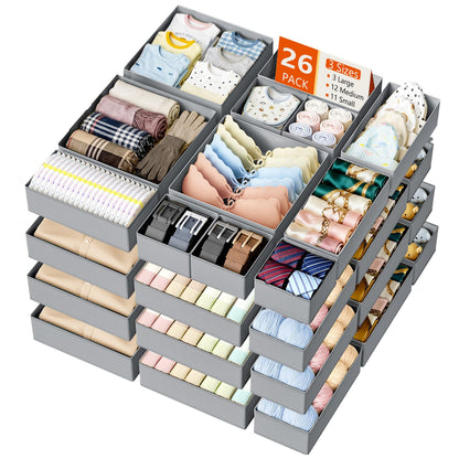 Drawer Organizer Clothes (26 Count)