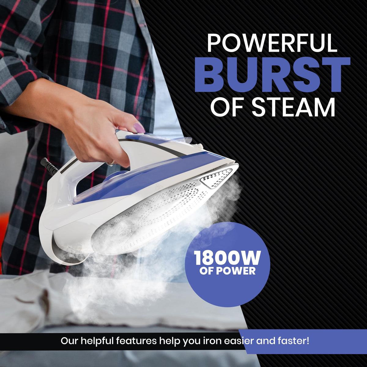 Steam Iron 1800W Non