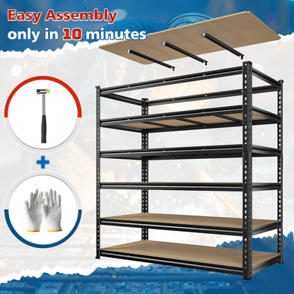 55" W Garage Shelving