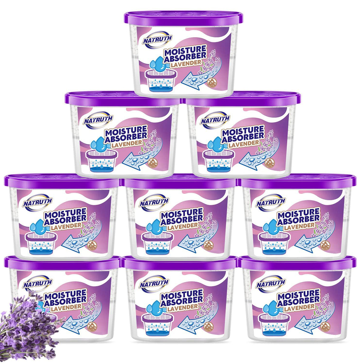Moisture Absorbers with Lavender Scent (72.99 Ounce)