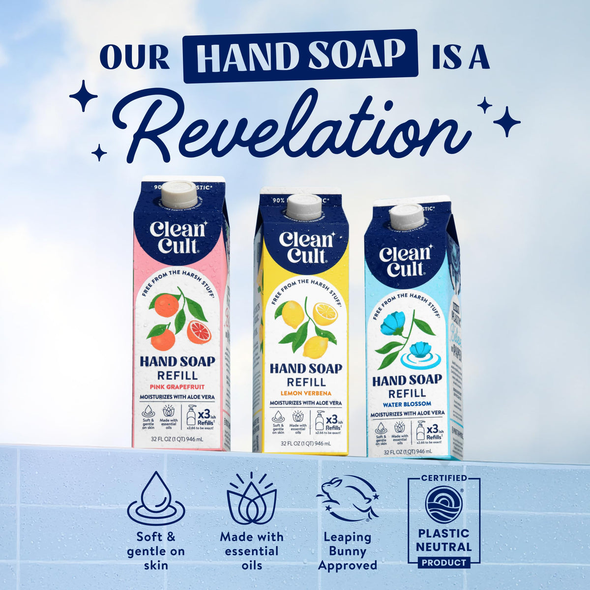 Liquid Hand Soap Refill (32 Fl Oz)