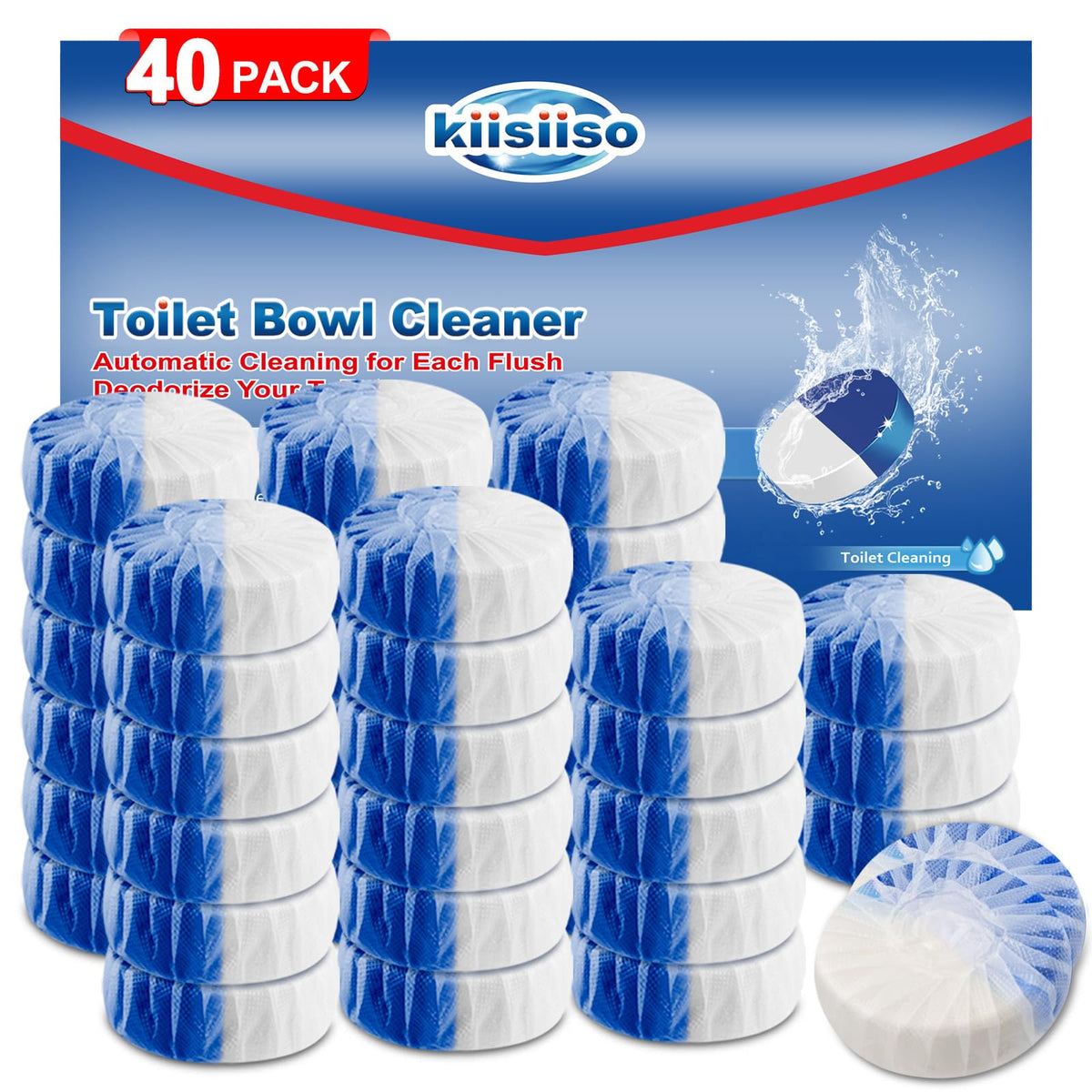 Toilet Bowl Cleaners 40 PACK (40 Count)