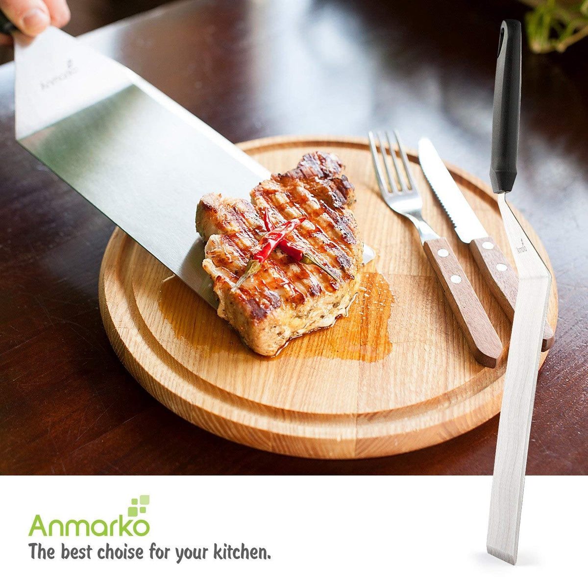 Griddle Spatula Set (3 Count)
