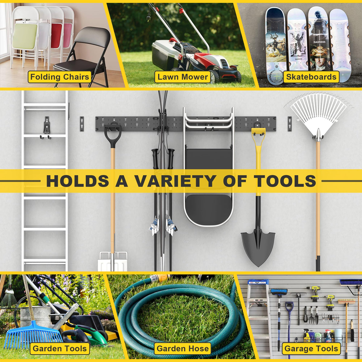 Garage Storage Organization (19 Count)
