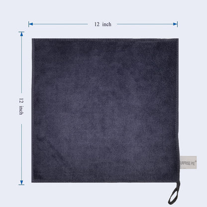Premium 400 GSM Microfiber Cleaning Cloths (6 Count)