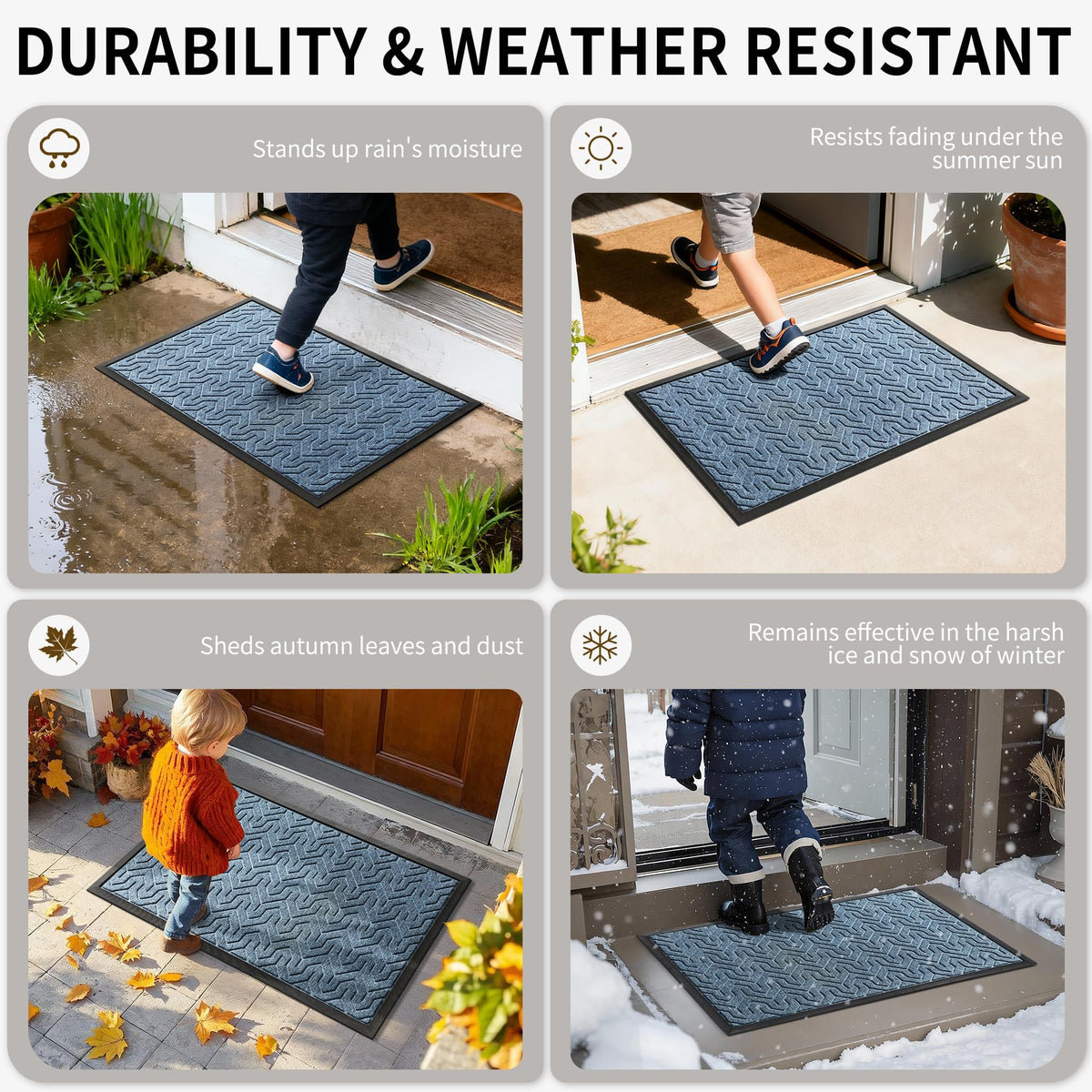 Large Door Mat Outside Entrance 47x32