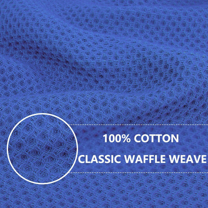 100% Cotton Waffle Weave Kitchen Dish Cloths 18 (18 Count)